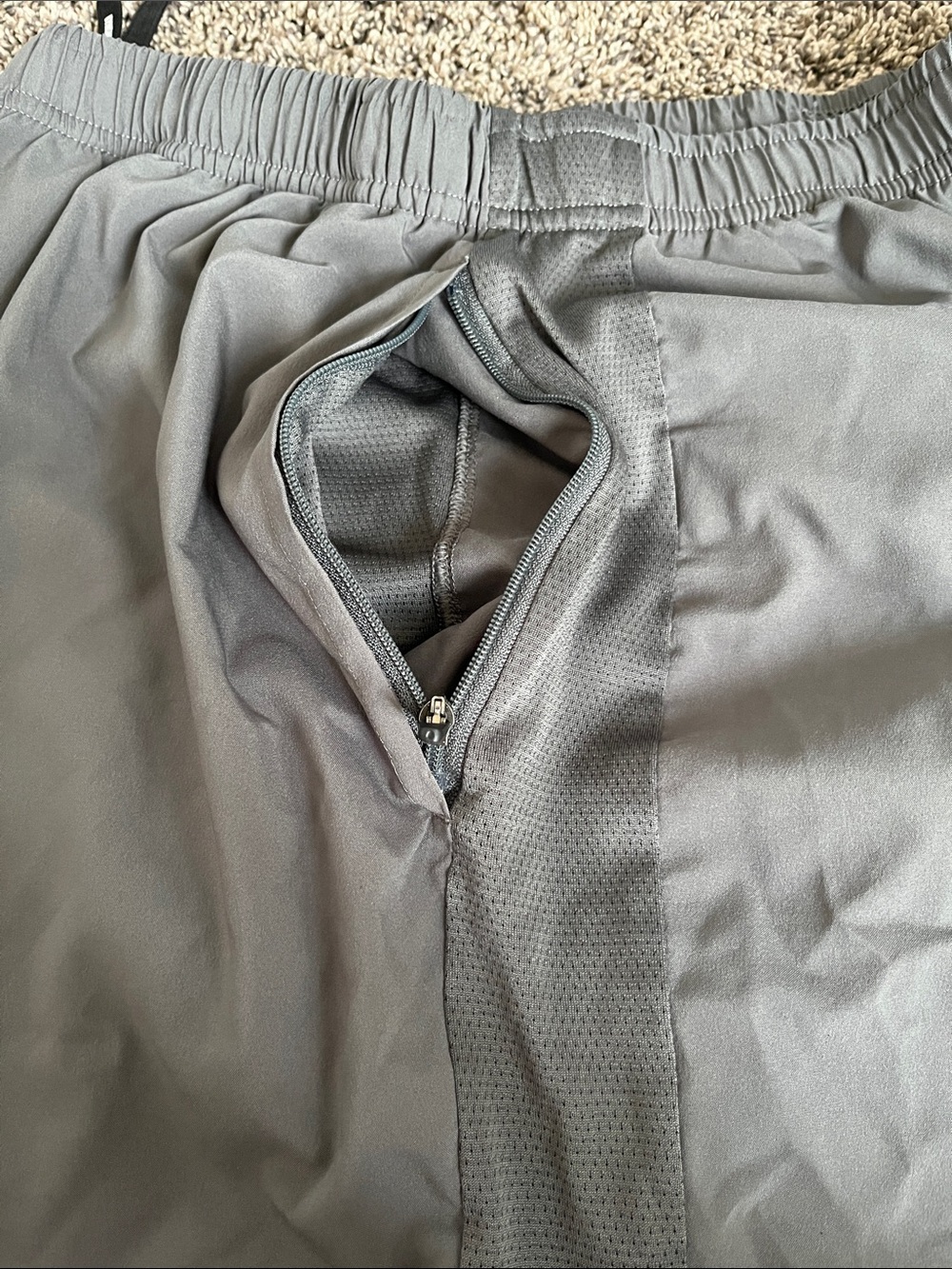 Gymshark Men's Dark Gray Athletic Shorts men’s medium. Good condition. - Picture 10 of 11